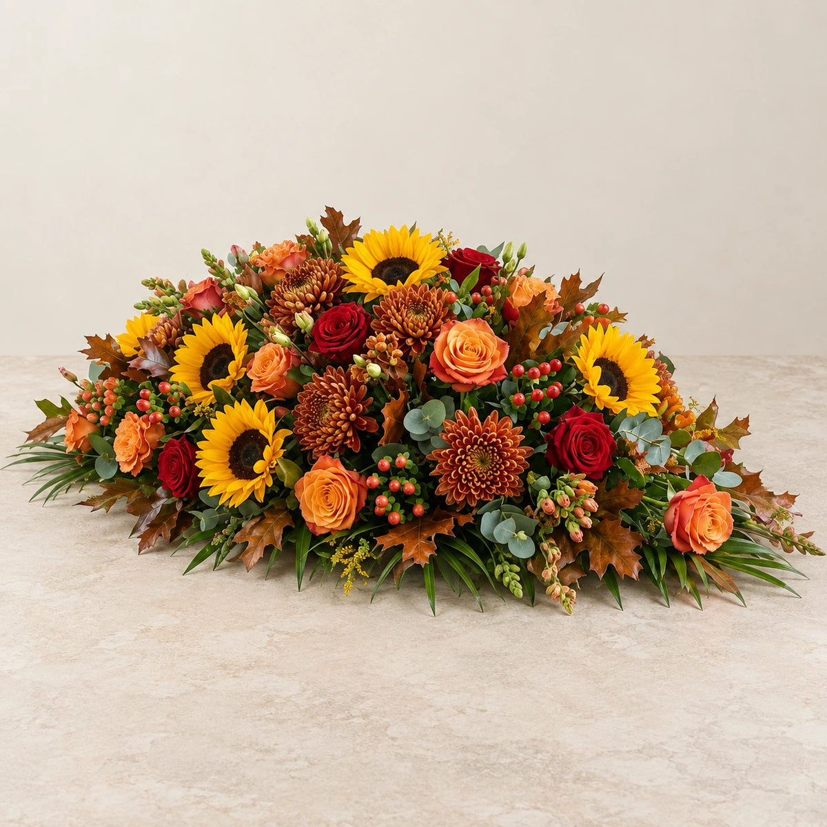 Autumnal Casket Spray — calm main photograph