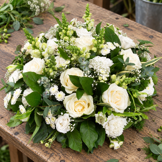 Classical White Posy