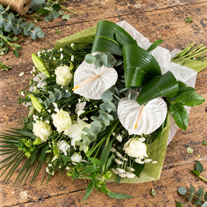 Contemporary White Sheaf