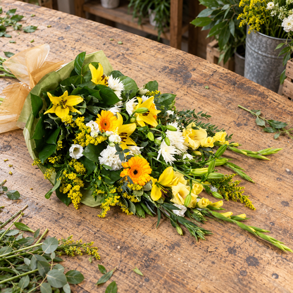 Gold & White Sheaf