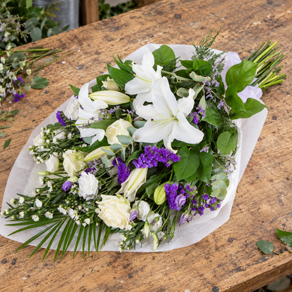 White & Purple Sheaf